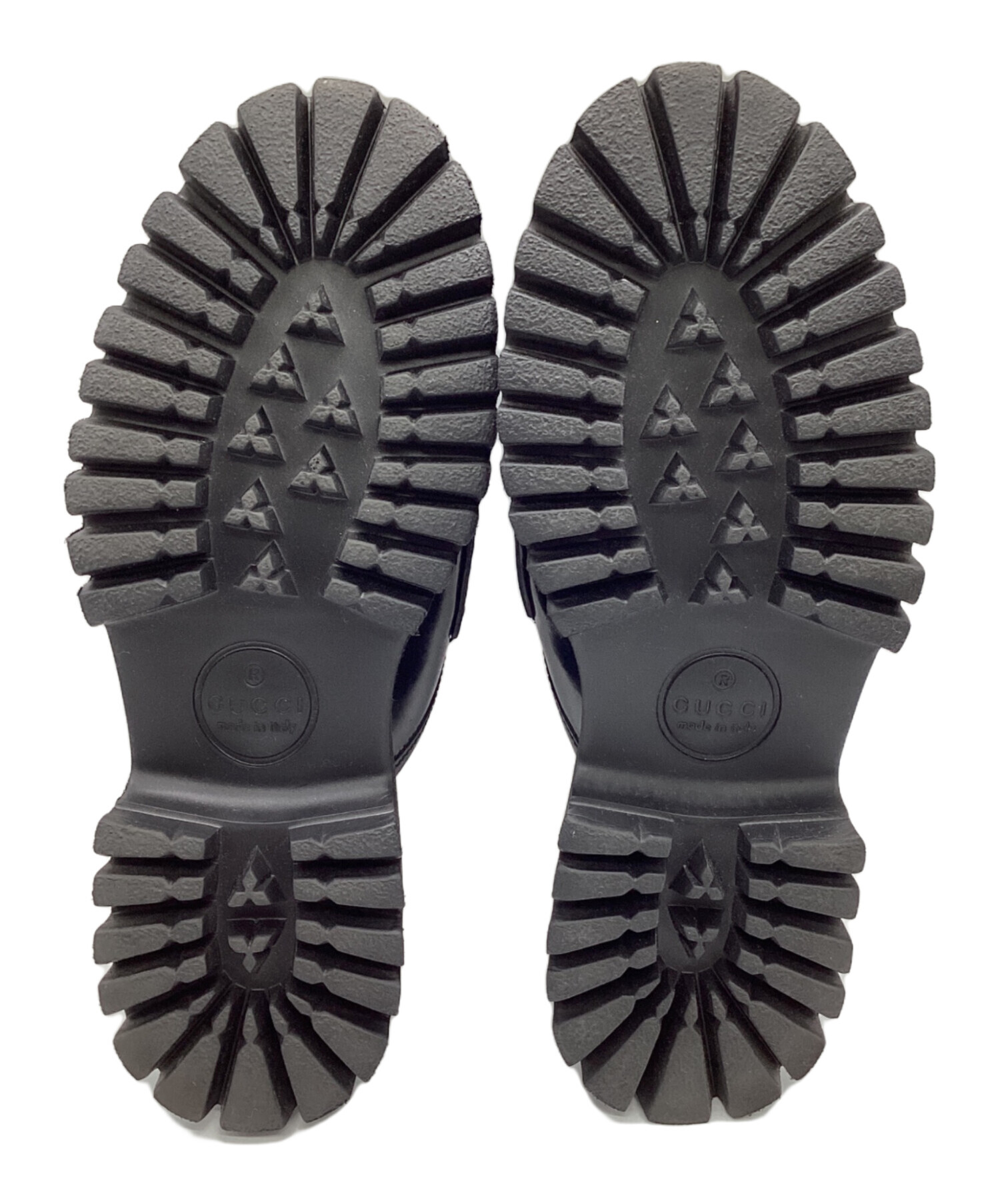 中古・古着通販】GUCCI (グッチ) ホースビットレザーミュール