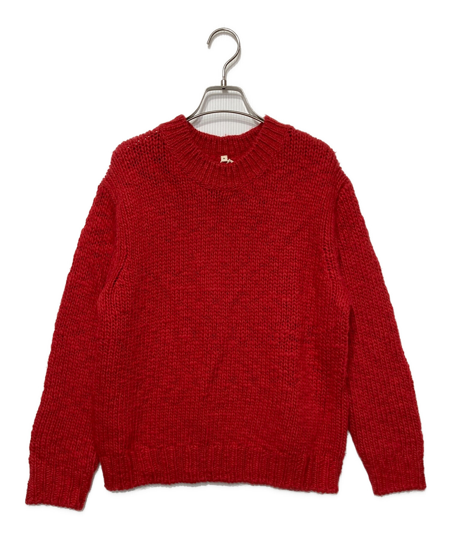 未使用品 muji laboクルーネックセーター Mサイズ 中古・古着通販】MUJI LABO (ムジラボ) クルーネックセーター レッド