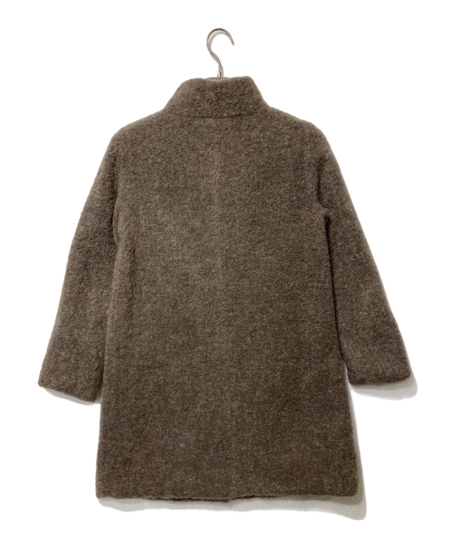 中古・古着通販】MARELLA (マレーラ) スタンドカラーコート ブラウン