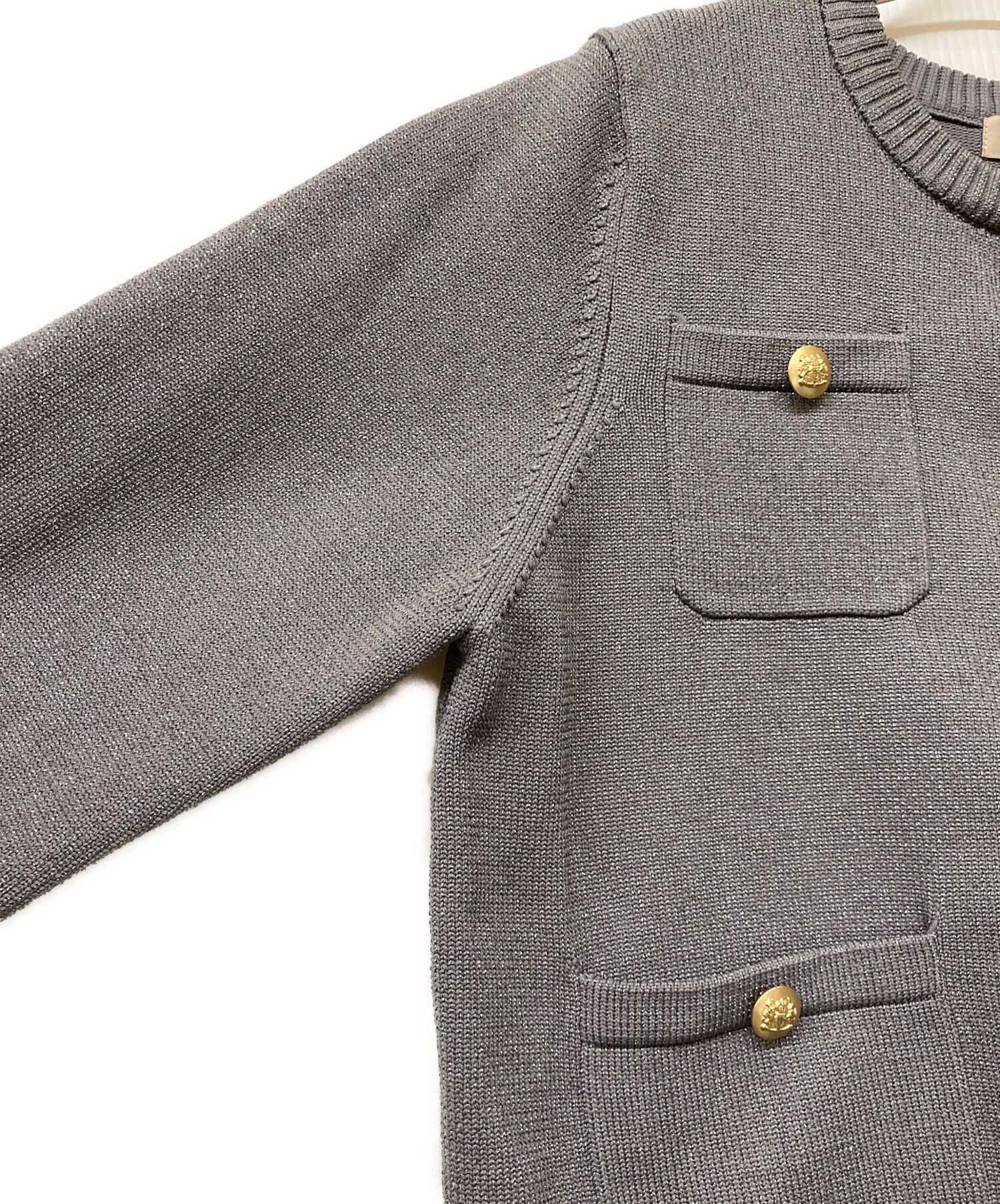 中古・古着通販】JUSGLITTY (ジャスグリッティー) キラキラニット