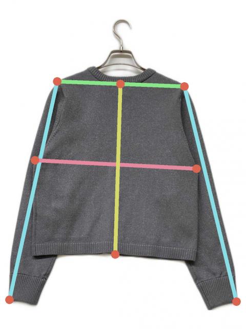 中古・古着通販】JUSGLITTY (ジャスグリッティー) キラキラニット