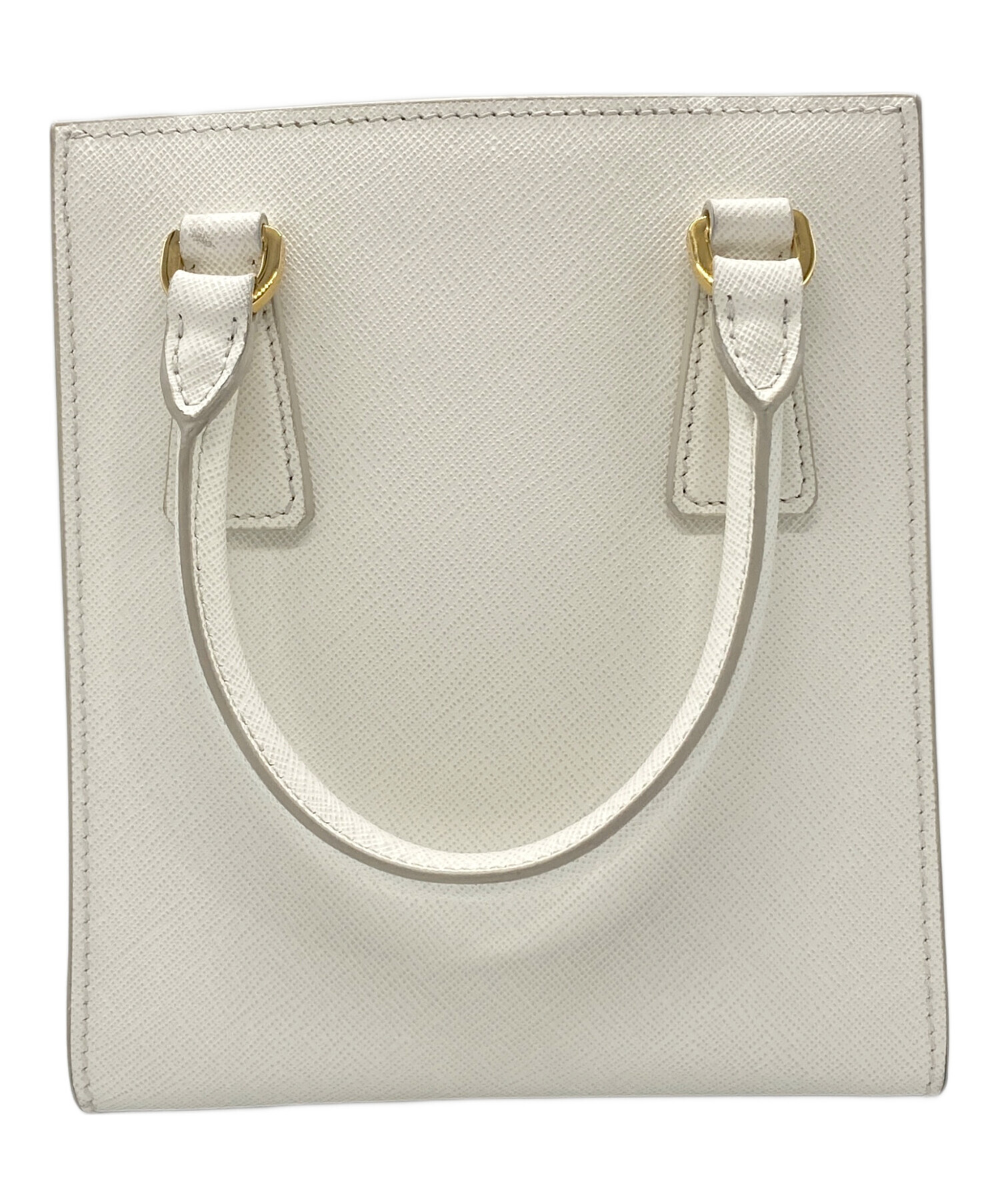 中古・古着通販】PRADA (プラダ) SAFFIANO LUX 2WAYショルダーバッグ 