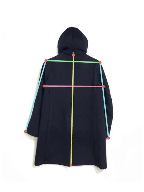 中古・古着通販】DANTON (ダントン) ウールモッサシングルフードコート