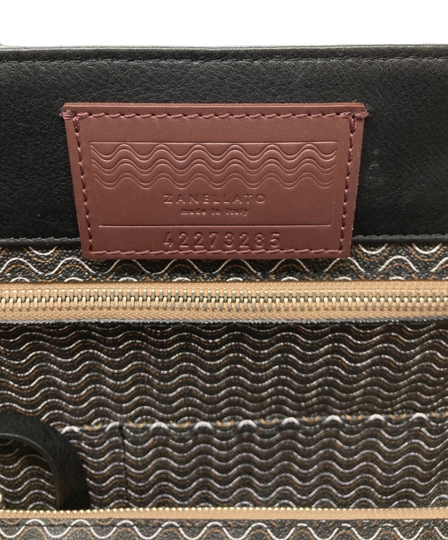 中古・古着通販】zanellato (ザネラート) トートバッグ ブラック