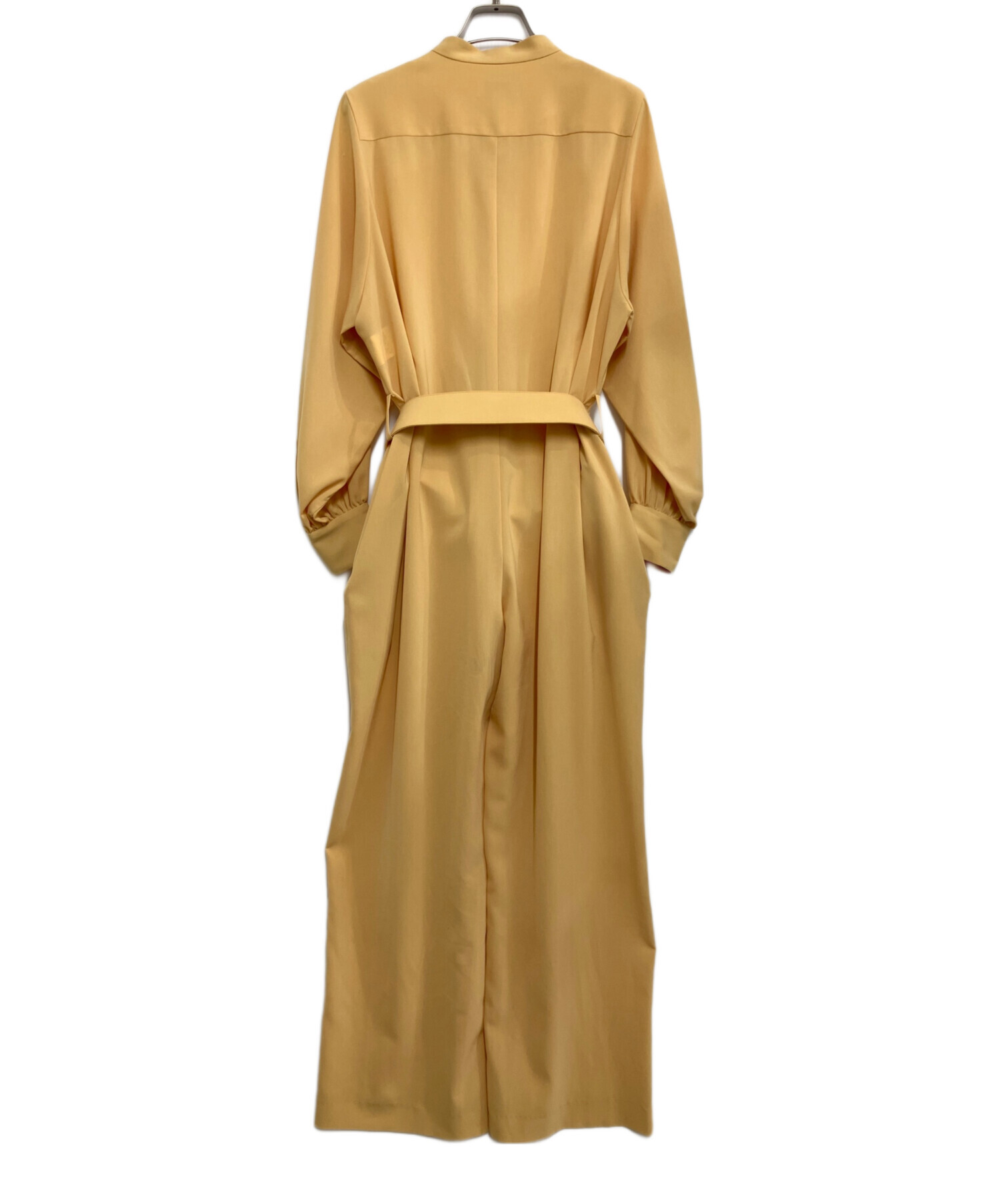 中古・古着通販】HYKE (ハイク) STRETCH JUMPSUIT イエロー サイズ:1 
