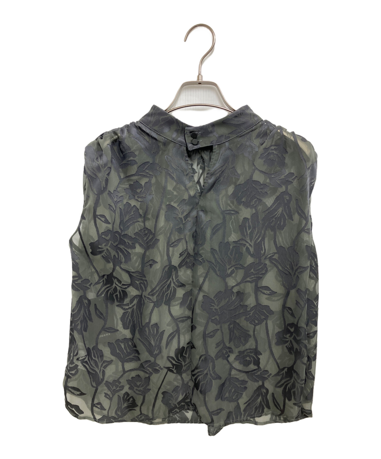 中古・古着通販】anuans (アニュアンス) 2wayオパールスタンドカラー