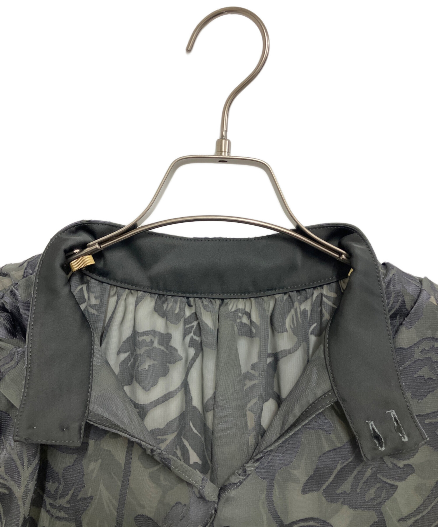 中古・古着通販】anuans (アニュアンス) 2wayオパールスタンドカラー