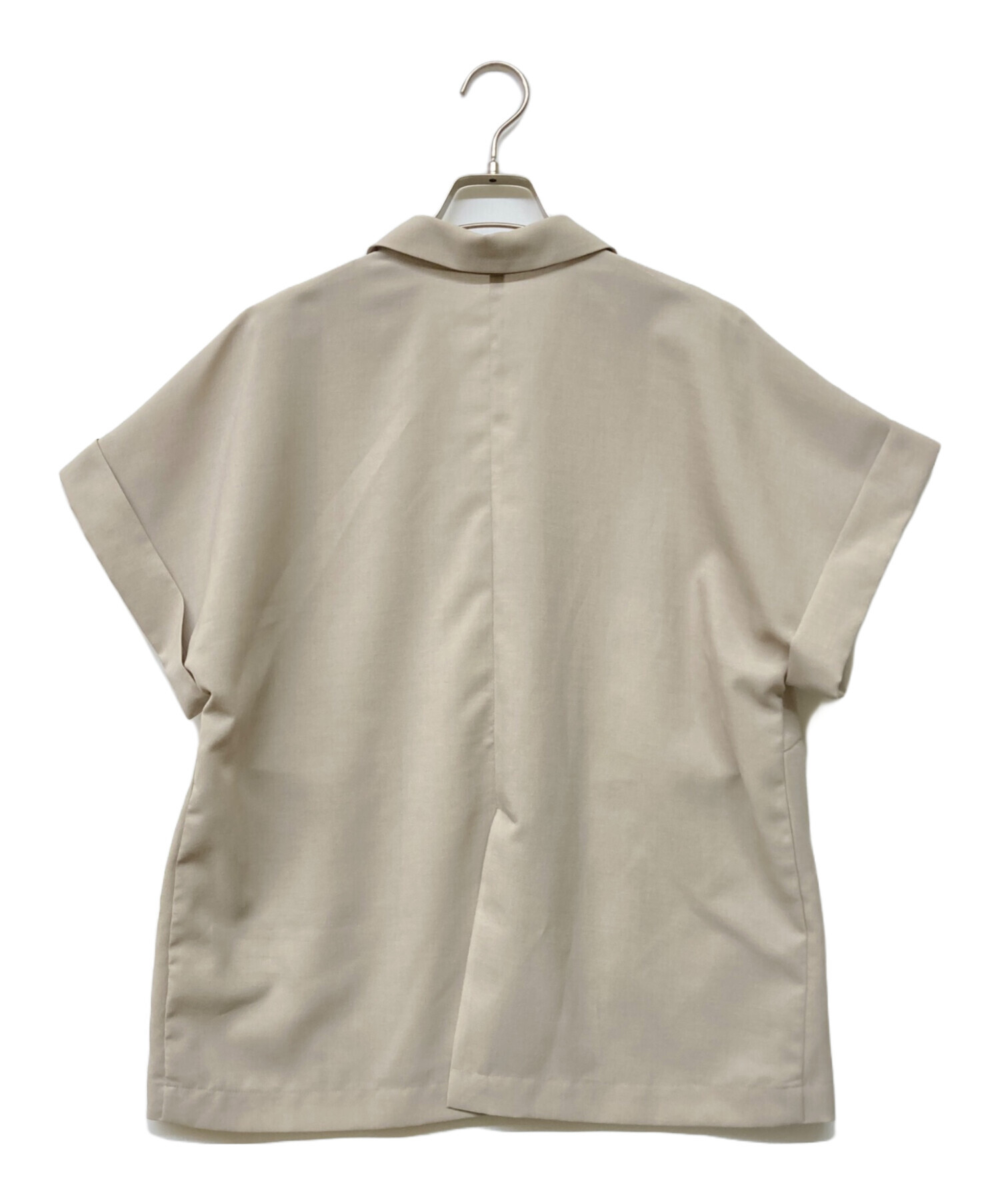 グリーンレーベル ICE フレンチスリーブ シャツ ジャケット ウォッシャブル