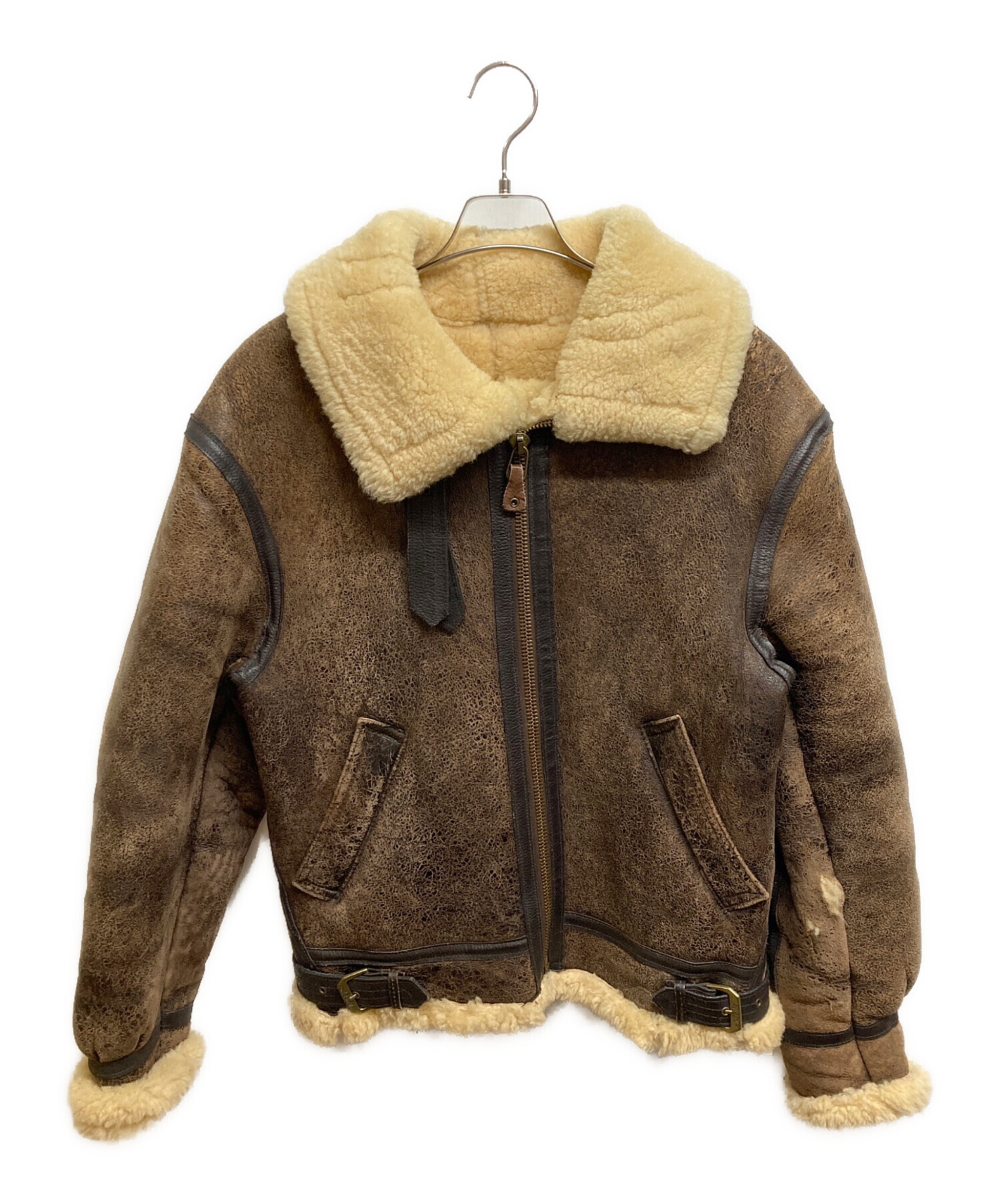 AVIREX アヴィレックス B3 ムートンジャケット80年~90年代 80s USA製 AVIREXアヴィレックス B-3 ムートン フライト