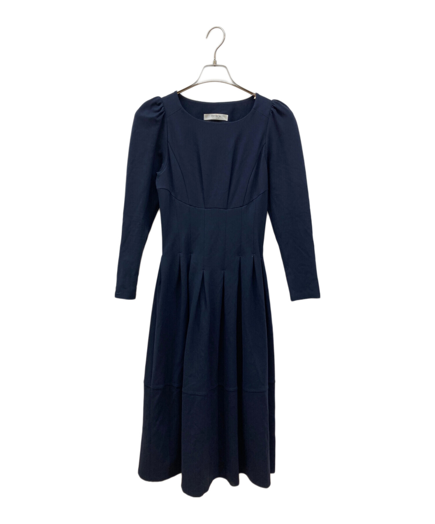 中古・古着通販】HER LIP TO (ハーリップトゥ) Marylebone Midi Dress  