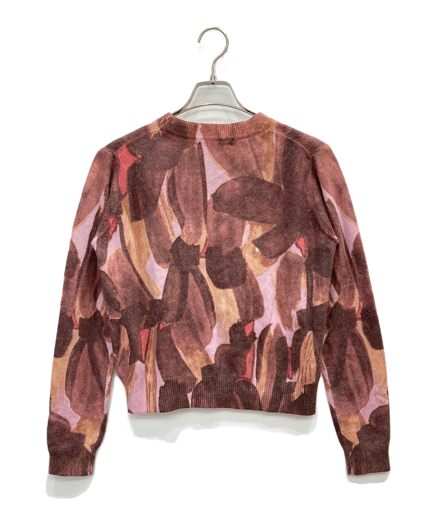 中古・古着通販】LOUNIE (ルーニー) ぼかし花柄プリントニットプル