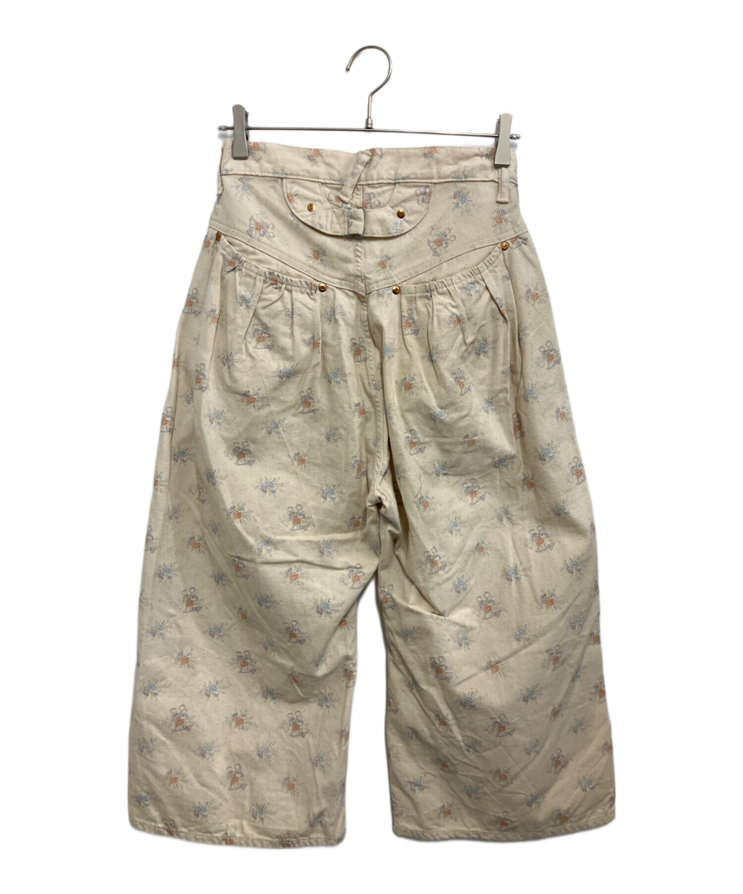 中古・古着通販】KAPITAL (キャピタル) フワラープリントデニムパンツ