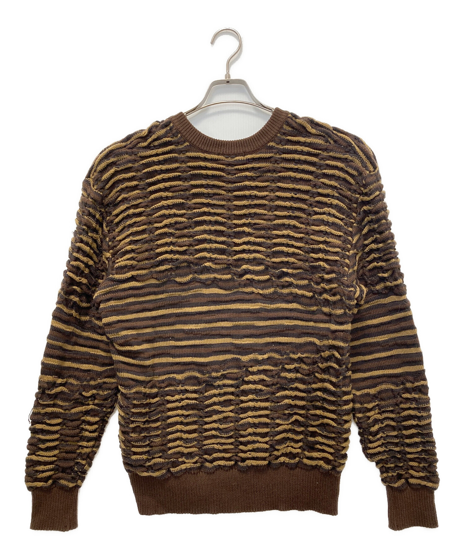 中古・古着通販】ISSEY MIYAKE (イッセイミヤケ) Vネック3Dニット