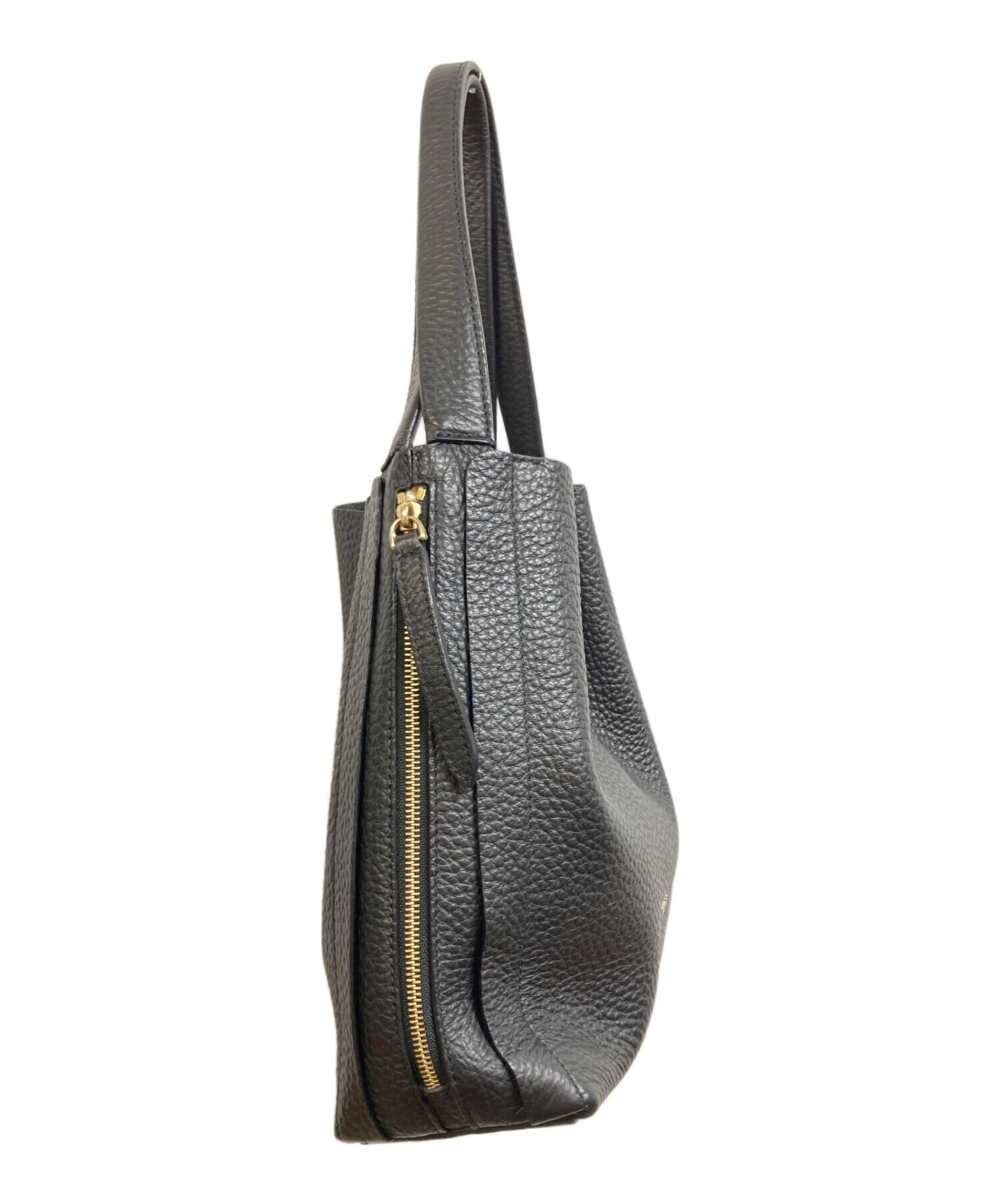 中古・古着通販】FURLA (フルラ) ホーボーバッグ ブラック｜ブランド 