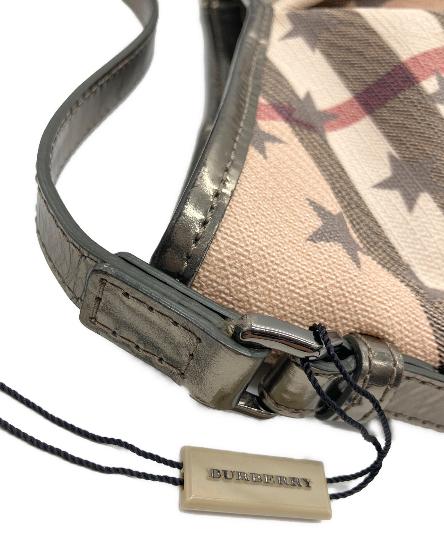 中古・古着通販】BURBERRY (バーバリー) スタープリントチェック 