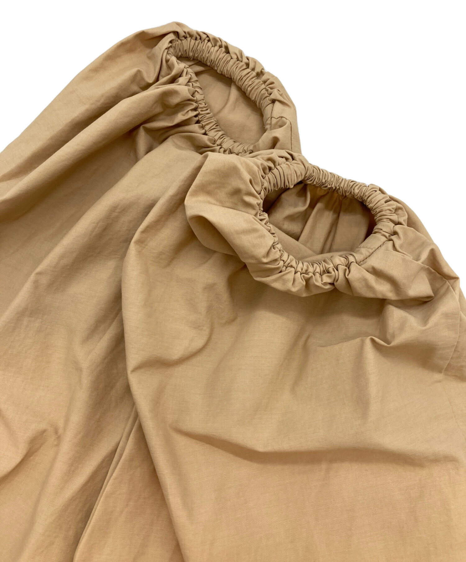 yori バックギャザー撥水パーカー　ベージュ yori バックギャザー撥水パーカー ベージュ 人気カラー FREE 【公式通販】