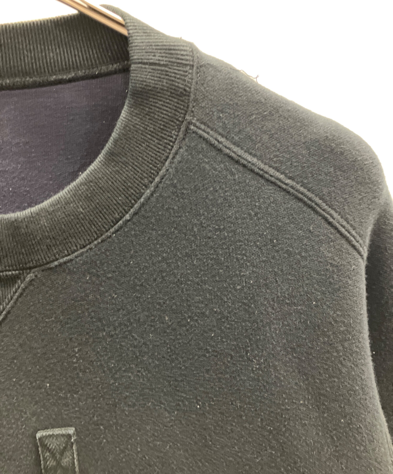 中古・古着通販】sacai (サカイ) Sponge Sweat Pullover ブラック