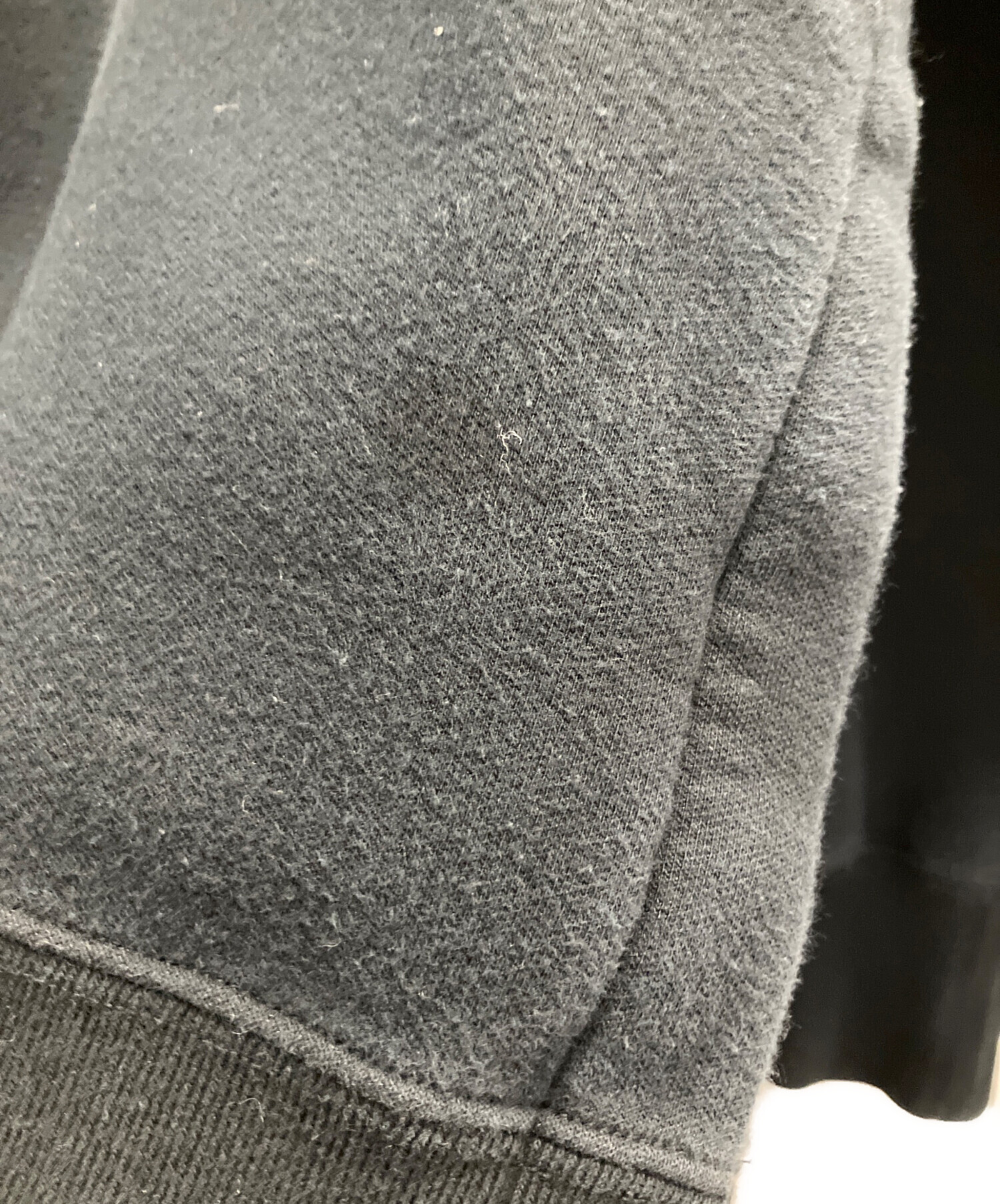 中古・古着通販】sacai (サカイ) Sponge Sweat Pullover ブラック