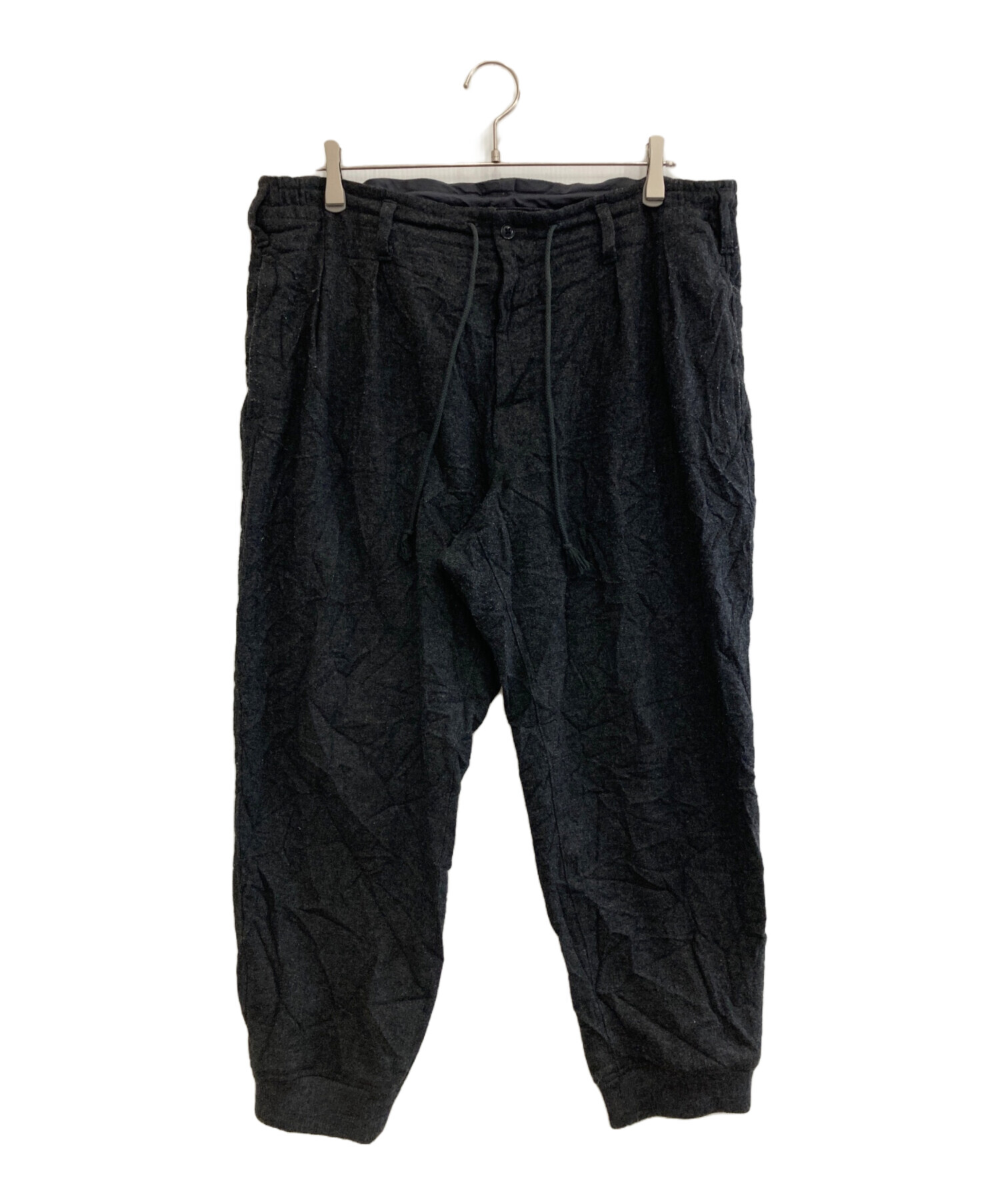 ヨウジヤマモトプールオム 毛100％パンツ サイズ2 ヨウジヤマモトプールオム 毛100％パンツ サイズ2 ヨウジヤマモト