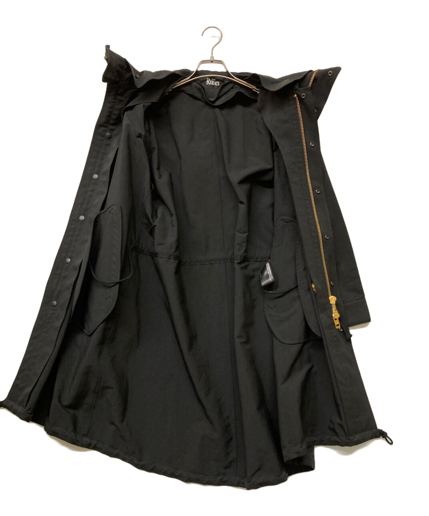 ザリラクス　モッズコート　ブラック タグ付き未使用 中古・古着通販】THE RERACS (ザ リラクス) 19AW モッズコート