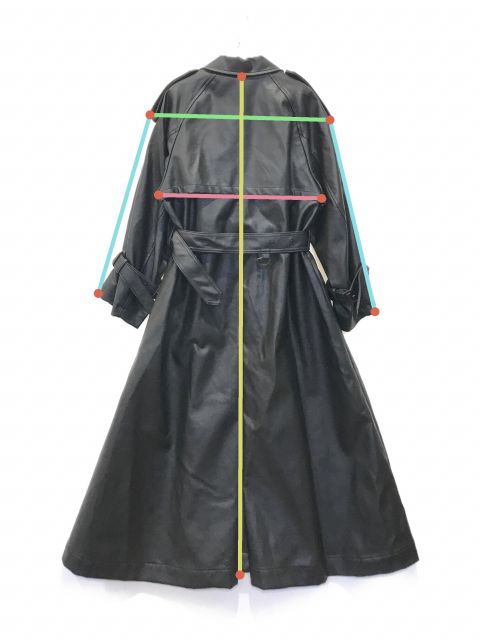 中古・古着通販】THE TOE (ザ・トゥー) AVIGNON TRENCH COAT ブラック