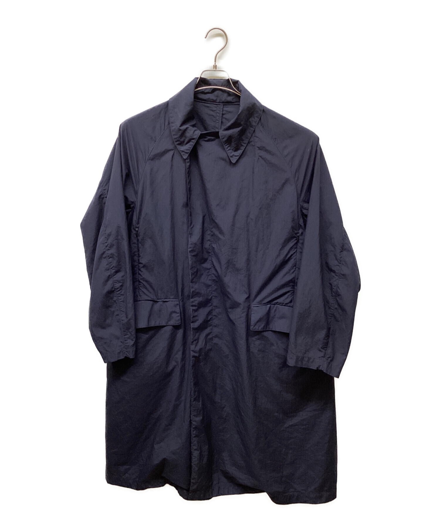 中古・古着通販】teatora (テアトラ) PACKABLE DEVICE COAT ネイビー