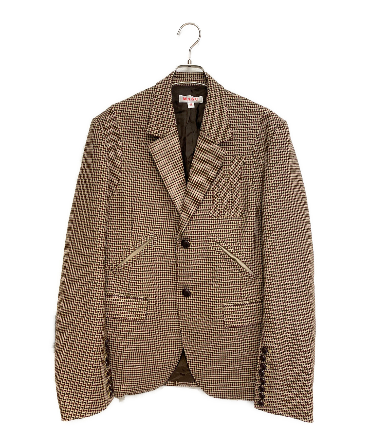 中古・古着通販】masu (エムエーエスユー) VARSITY TAILORED JACKET 
