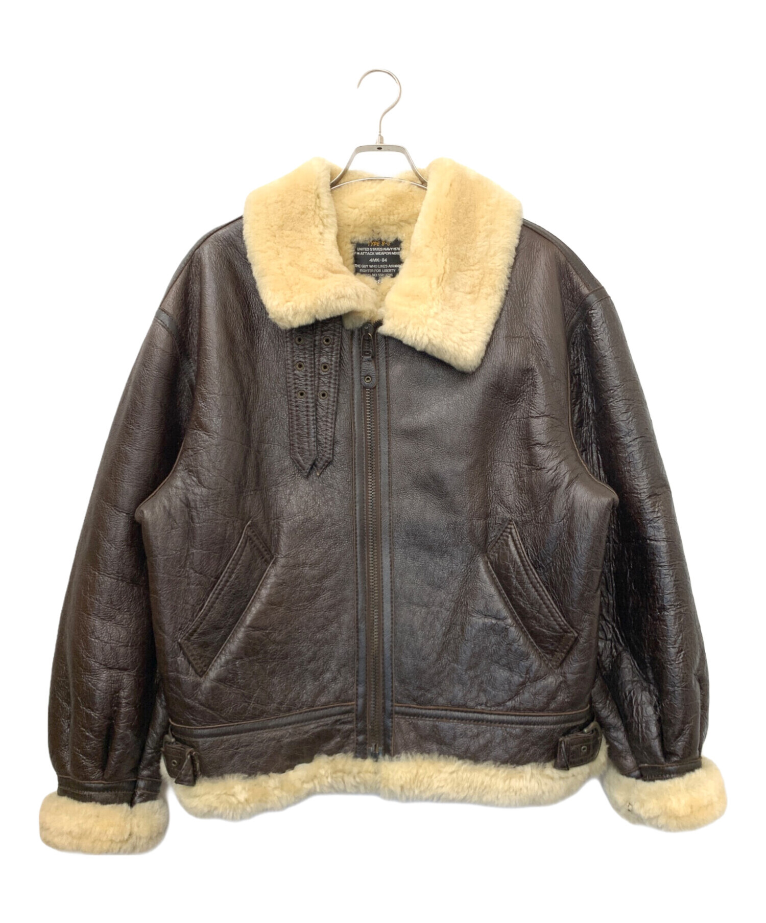 中古・古着通販】4MK-84 (4エムケー-84) B-3ムートンフライト
