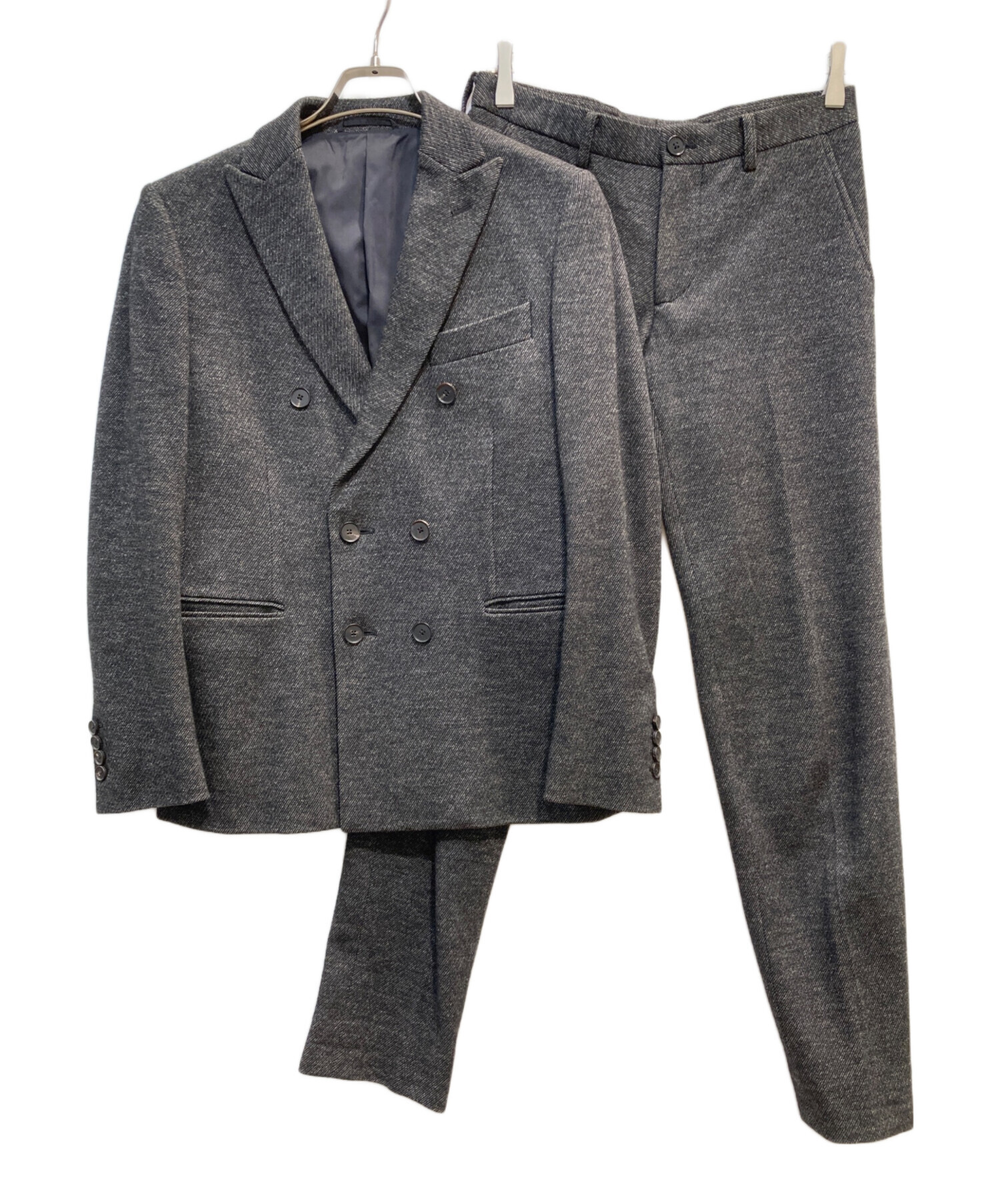 美品！JOSEPH HOMME ジョゼフオム　セットアップ　グレー 楽天市場】【クーポン+P2倍 1/24〜1/29】【中古】良品 JOSEPH HOMME