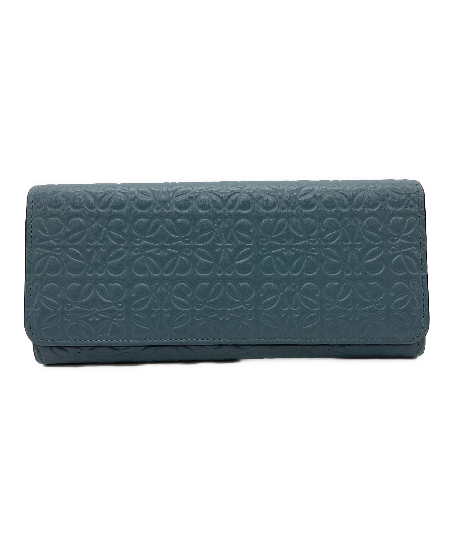 LOEWE ロエベ 財布・ケース レディース 【古着】【中古】 中古・古着通販】LOEWE (ロエベ) 長財布 ライトブルー｜ブランド・古着