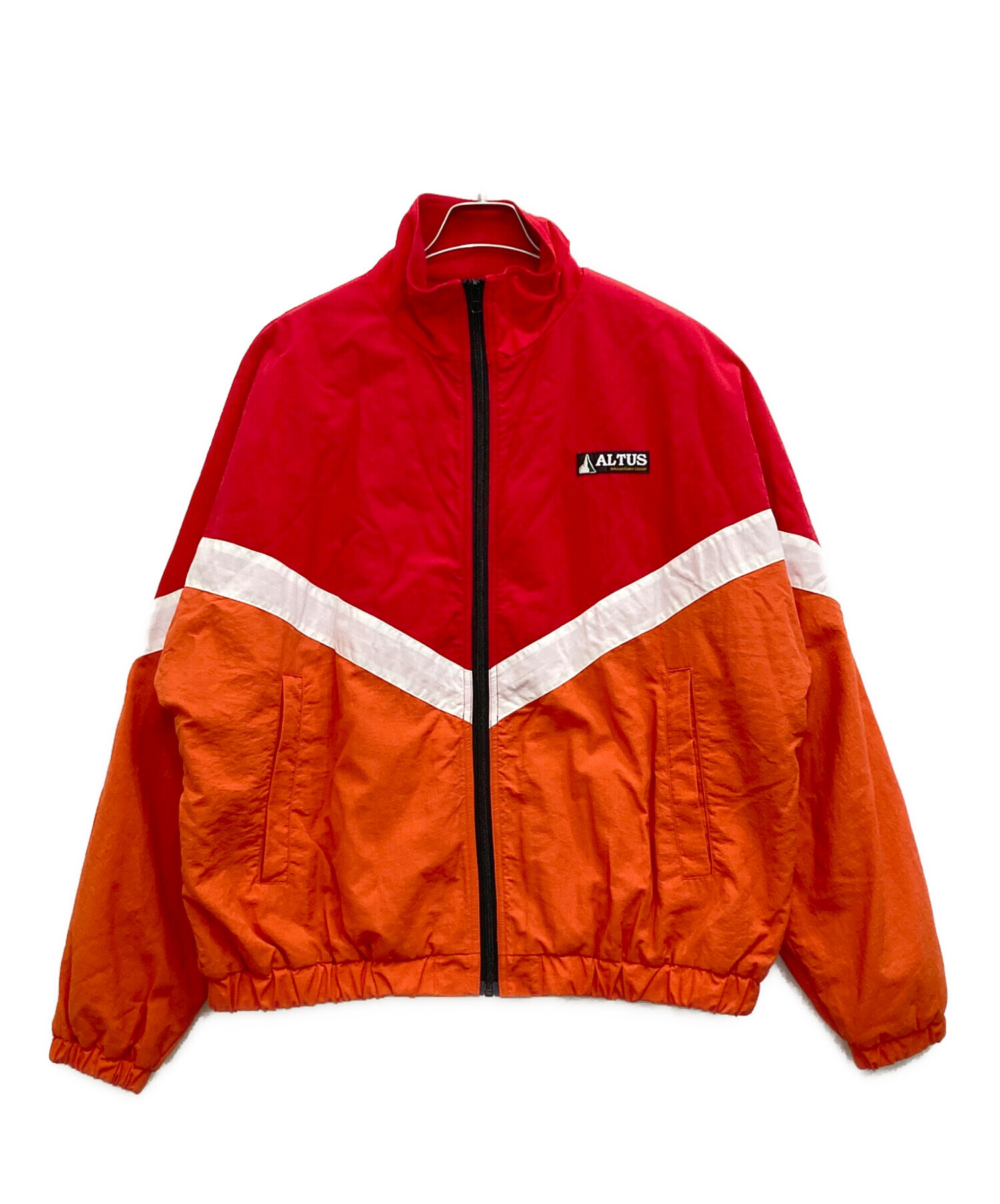 中古・古着通販】ALTUS (アルタス) TRIBLE-JV ZIP ブルゾン レッド