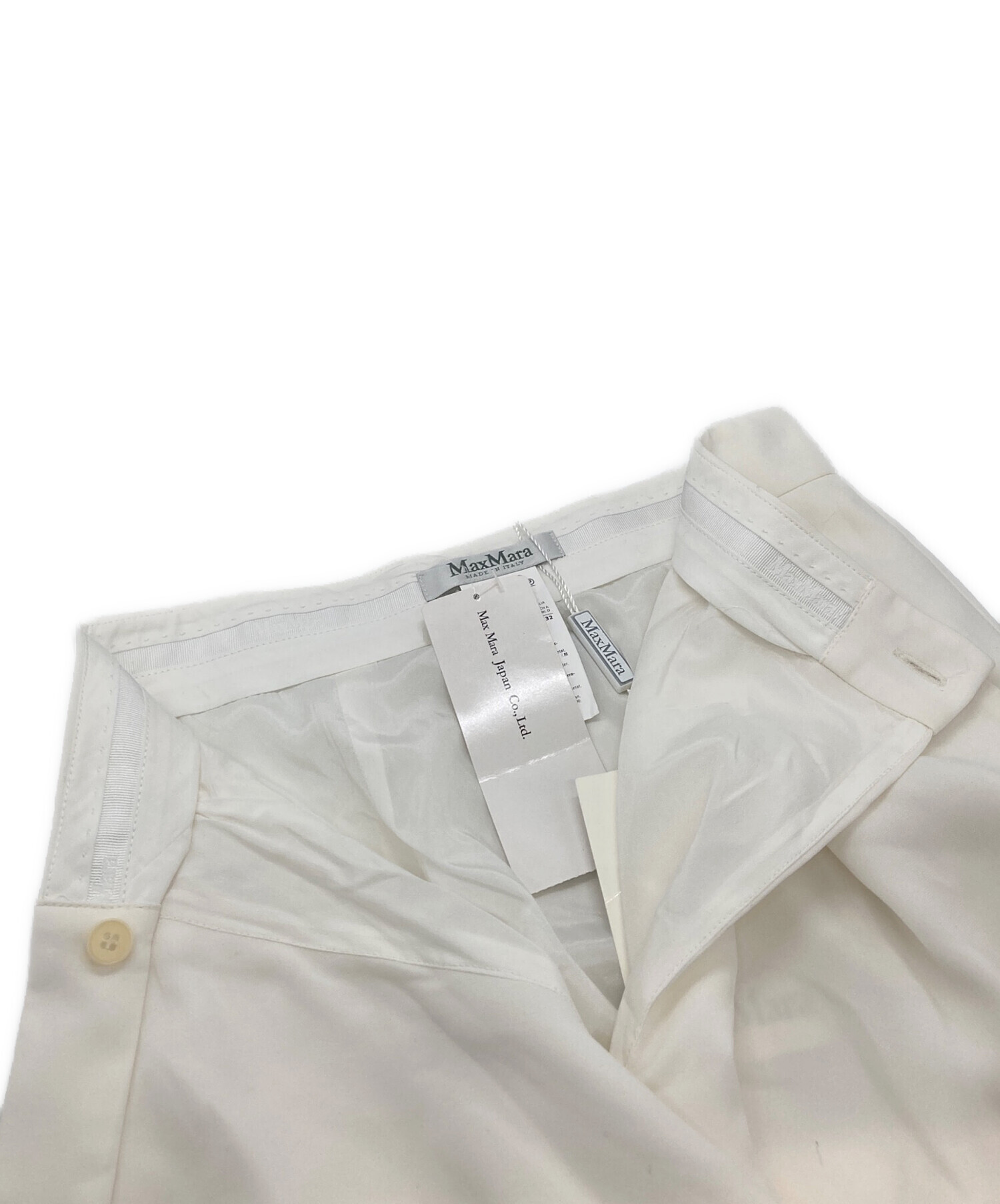 中古・古着通販】MaxMara (マックスマーラ) 白タグ タックスカート