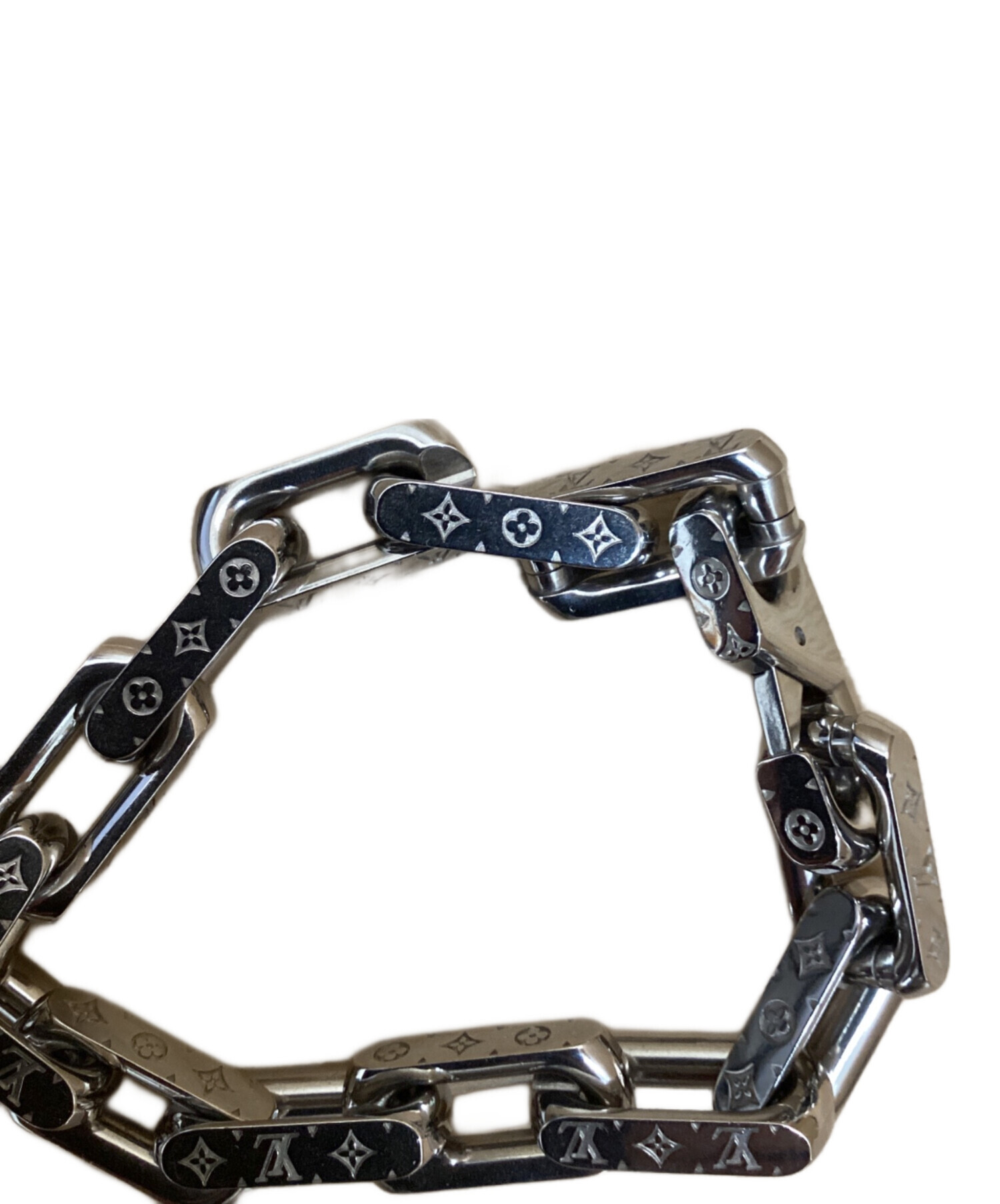 LOUIS VUITTON モノグラムチェーンブレスレット 中古・古着通販】LOUIS VUITTON (ルイ ヴィトン) Monogram Chain
