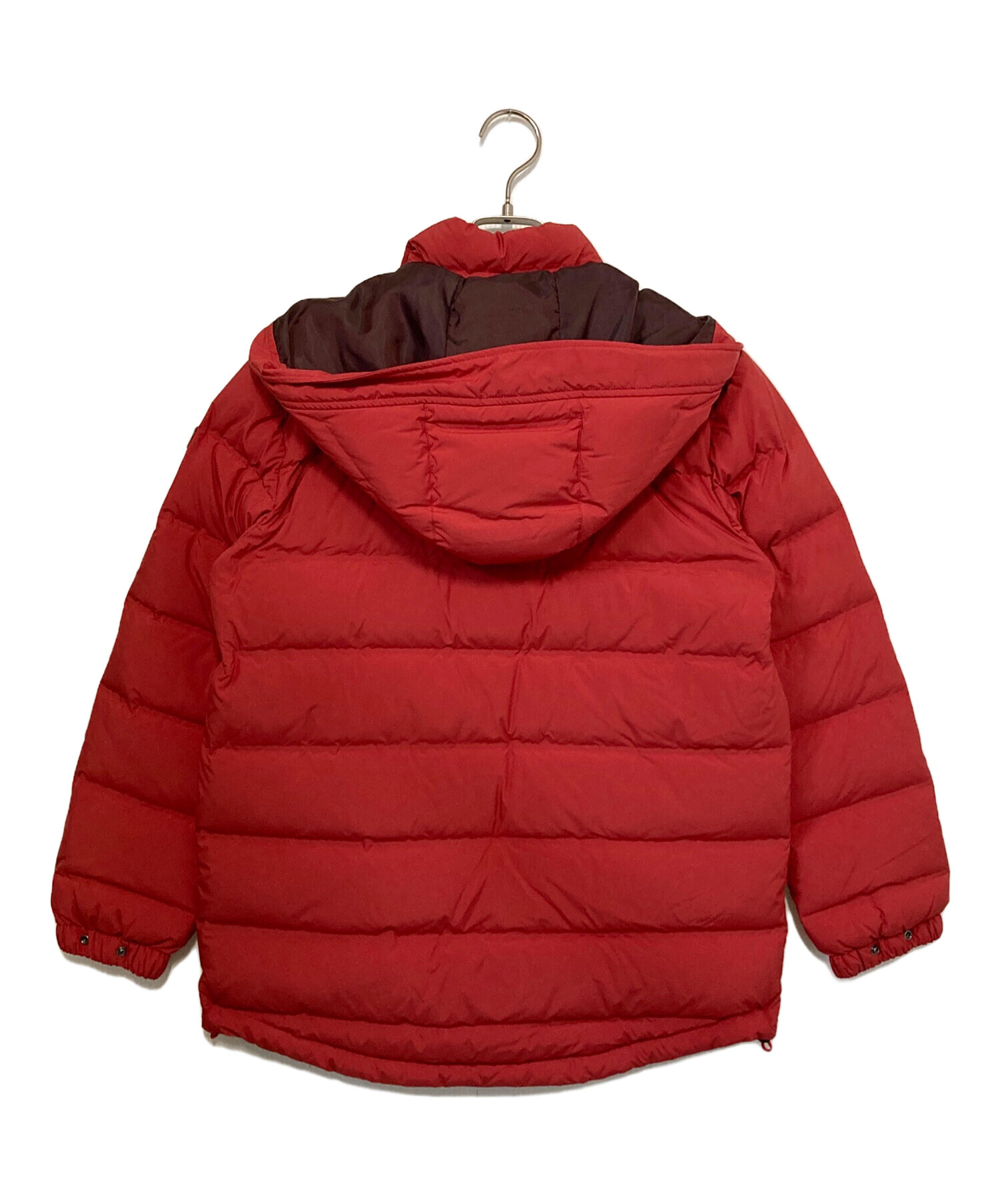 AIGLEエーグルダウンジャケットコートゴアテックス赤レッド系S 中古・古着通販】AIGLE (エーグル) 撥水 チューブダウン パーカー