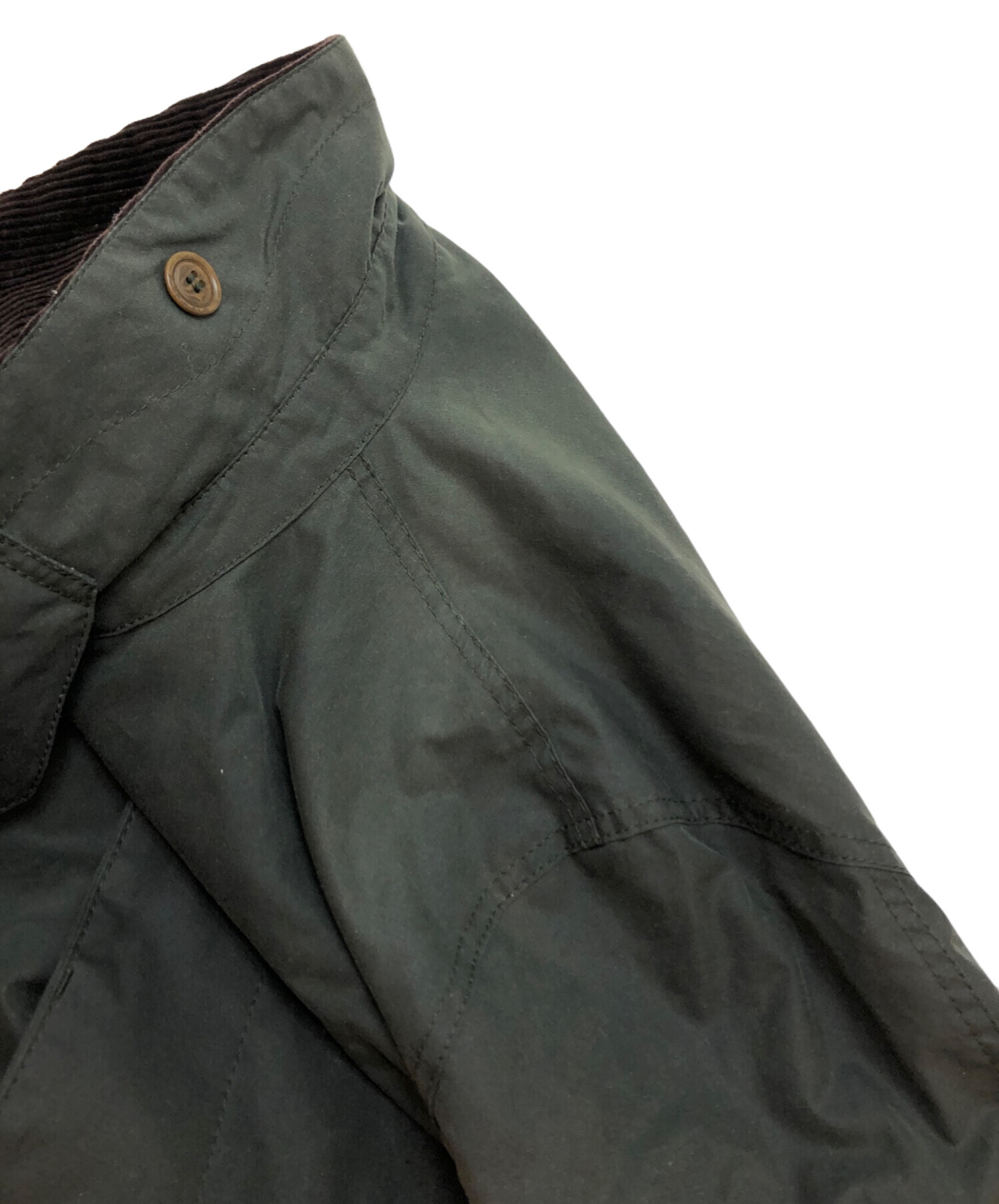 中古・古着通販】Barbour (バブアー) SINGLE BREASTED COAT カーキ