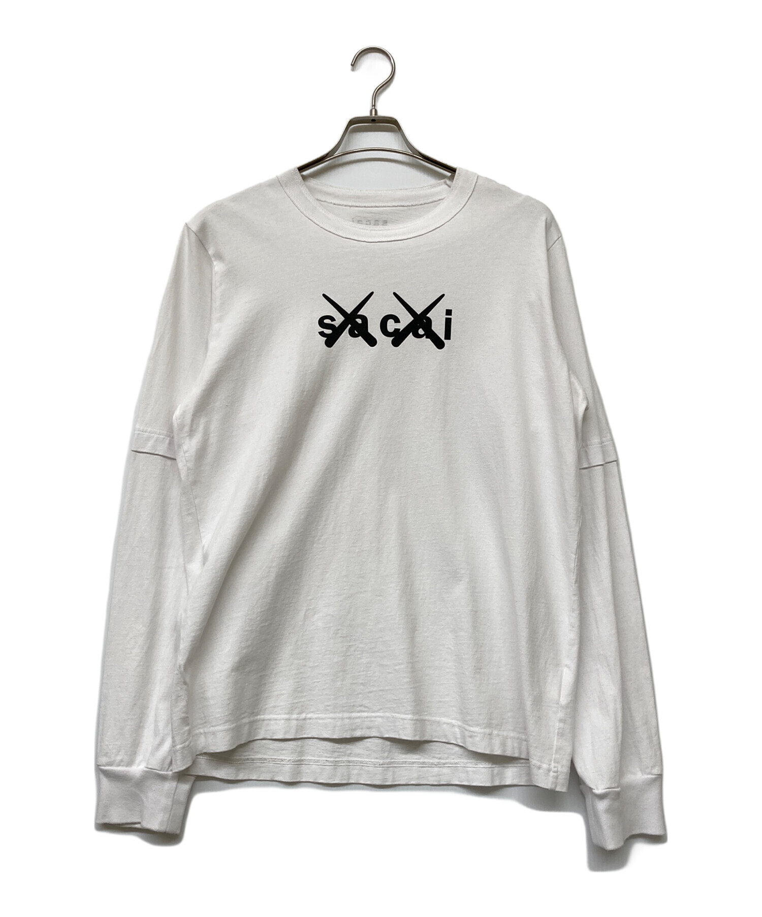 sacai KAWS Long Sleeve Tシャツ 【公式通販】