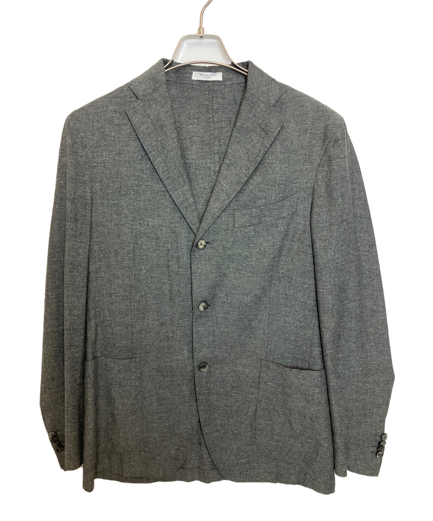 中古・古着通販】BOGLIOLI (ボリオリ) シルクリネンテーラード