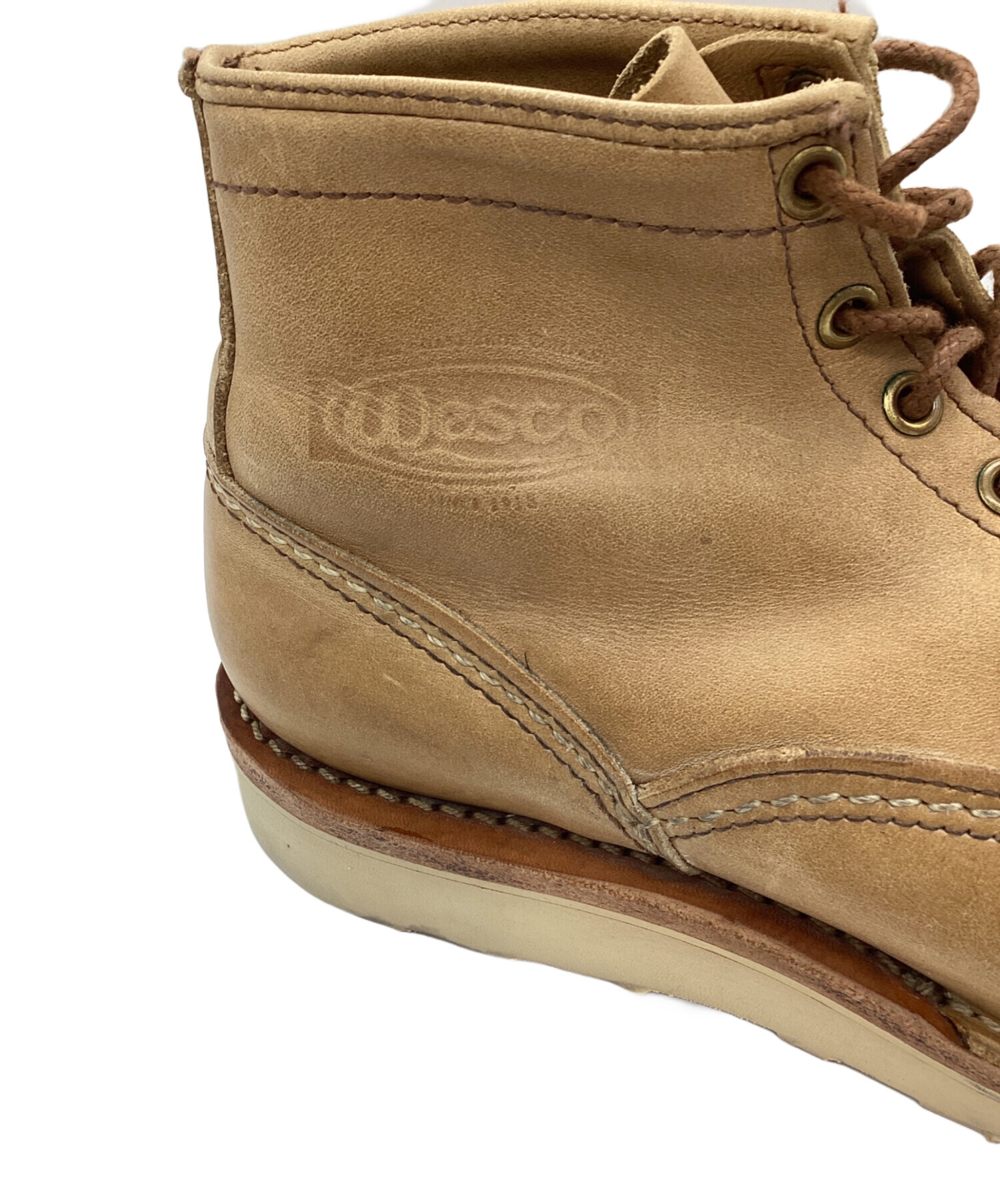 中古・古着通販】WESCO (ウェスコ) JOBMASTER ワークブーツ ベージュ 