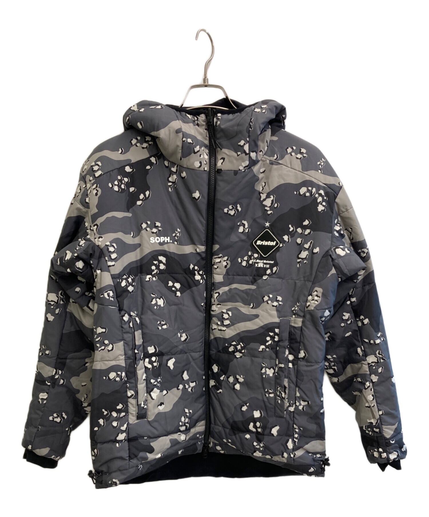 FCRB REVERSIBLE PADDED JACKET Mサイズ ブラック 【公式通販】