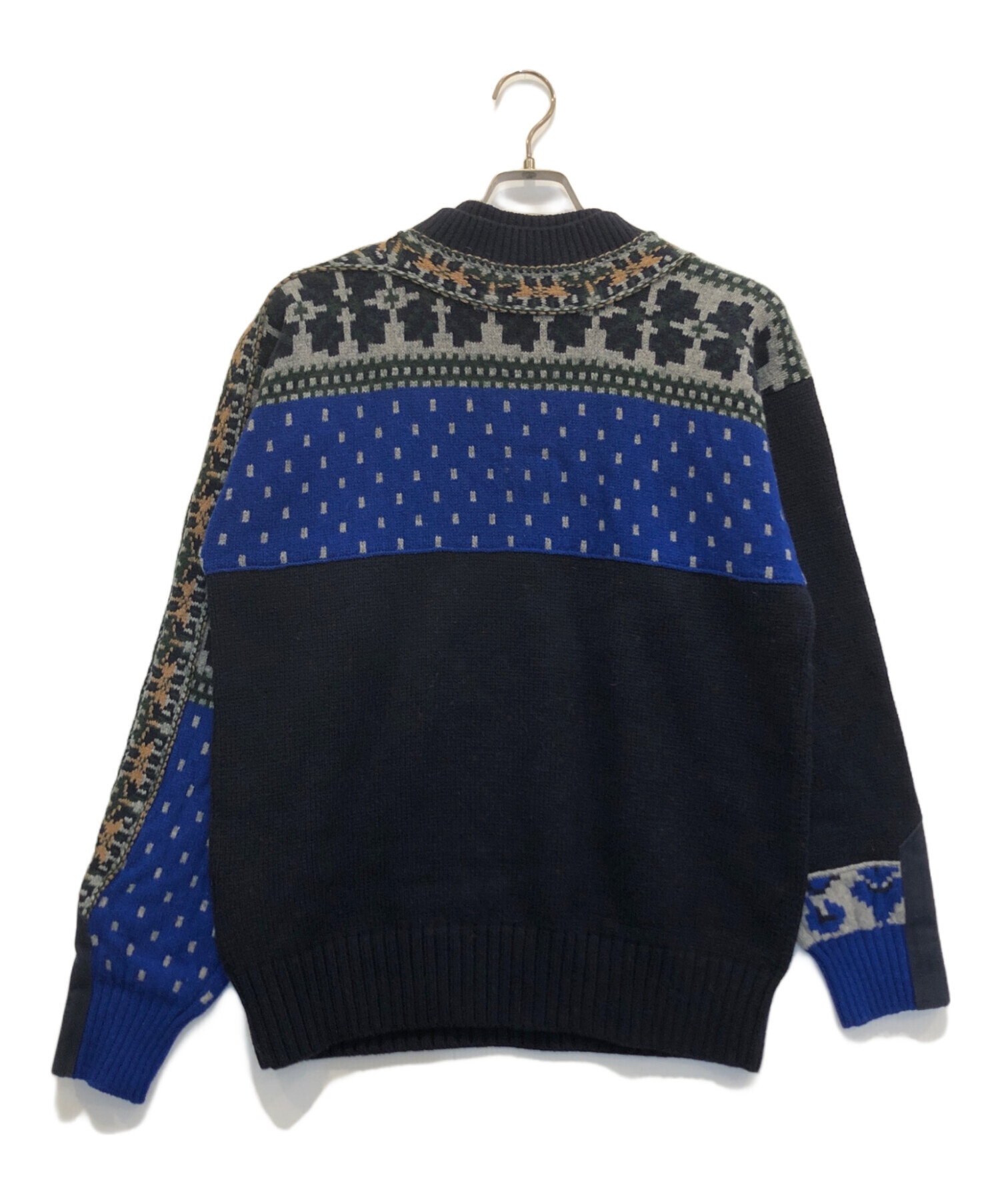 中古・古着通販】sacai (サカイ) フローラルストライプエンブロイ 