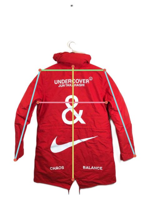 新品未使用]ナイキ × アンダーカバー 3レイヤーフィッシュテール