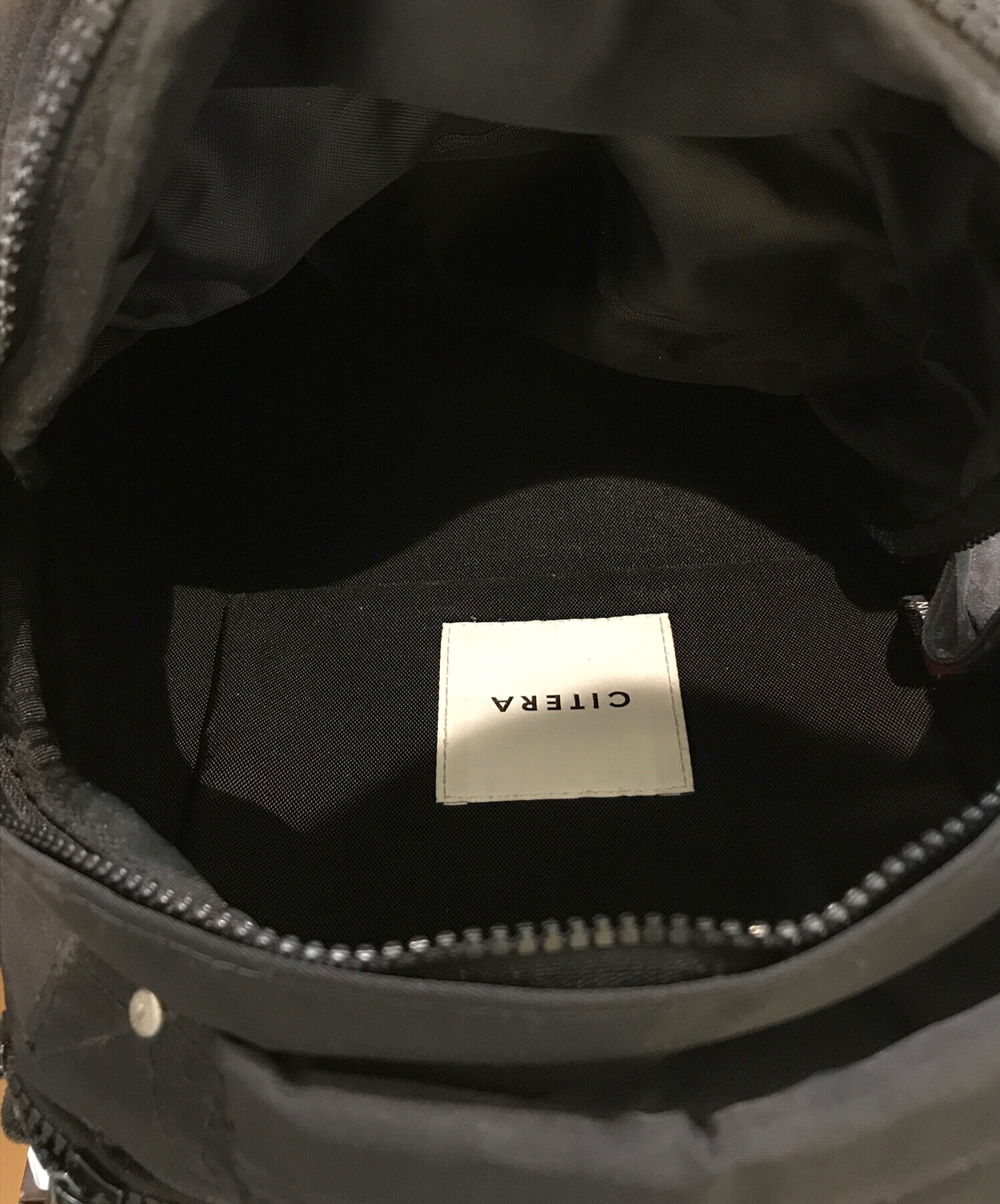 中古・古着通販】CITERA (シテラ) バックパック ブラック｜ブランド 