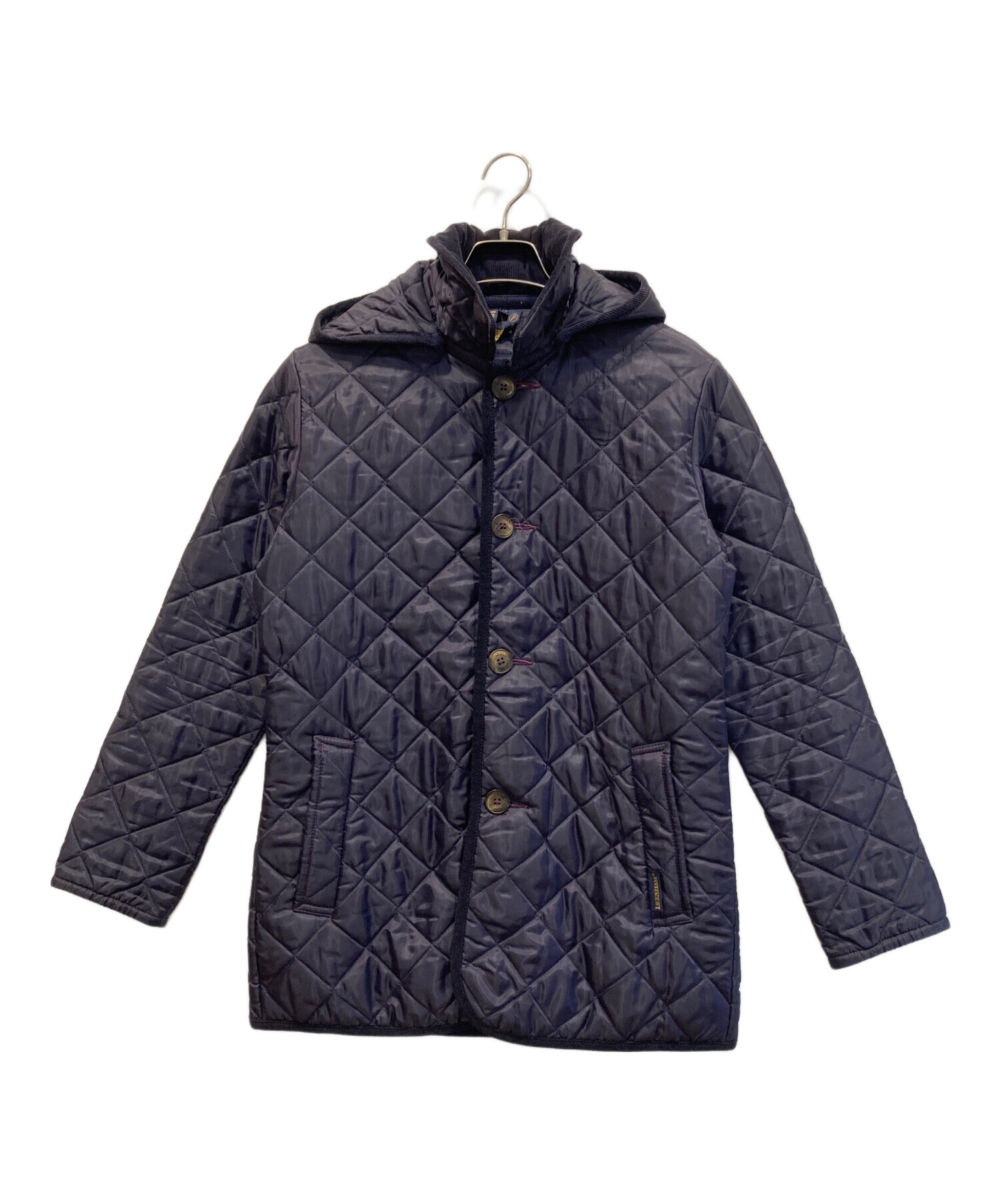 中古・古着通販】LAVENHAM (ラベンハム) キルティングコート パープル 