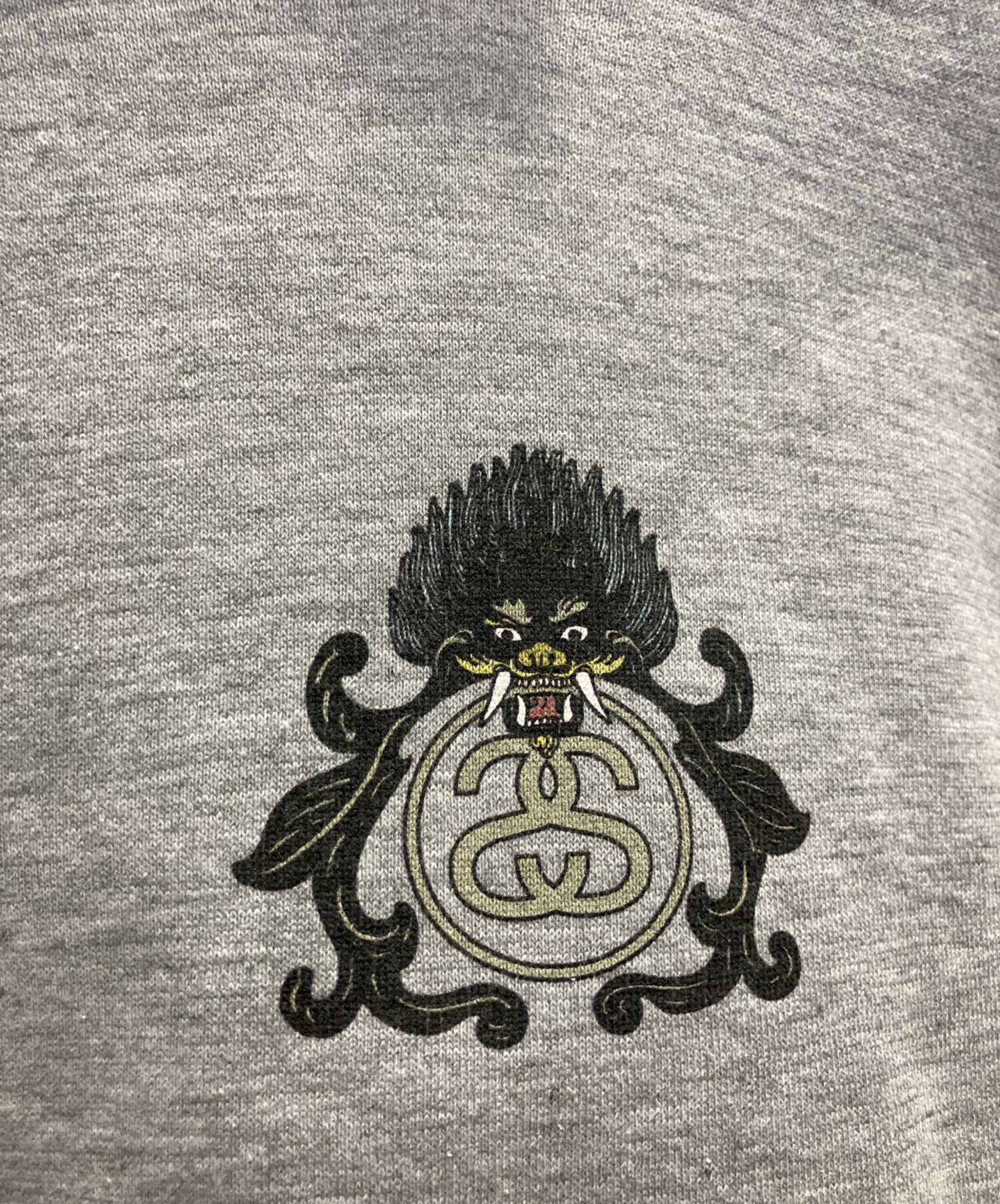 【超希少モデル】ステューシー　バックビッグプリント　ドラゴン　パーカー 入手困難 中古・古着通販】stussy (ステューシー) ドラゴンプリントパーカー