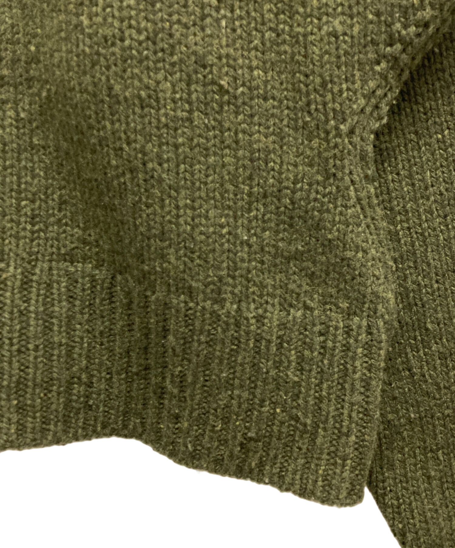 中古・古着通販】INSCRIRE (アンスクリア) エルボーパッチ Vネック