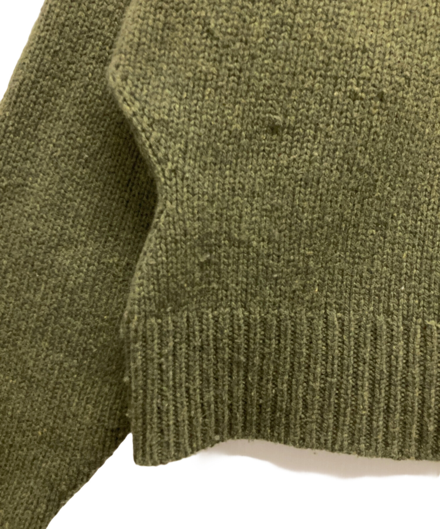 中古・古着通販】INSCRIRE (アンスクリア) エルボーパッチ Vネック