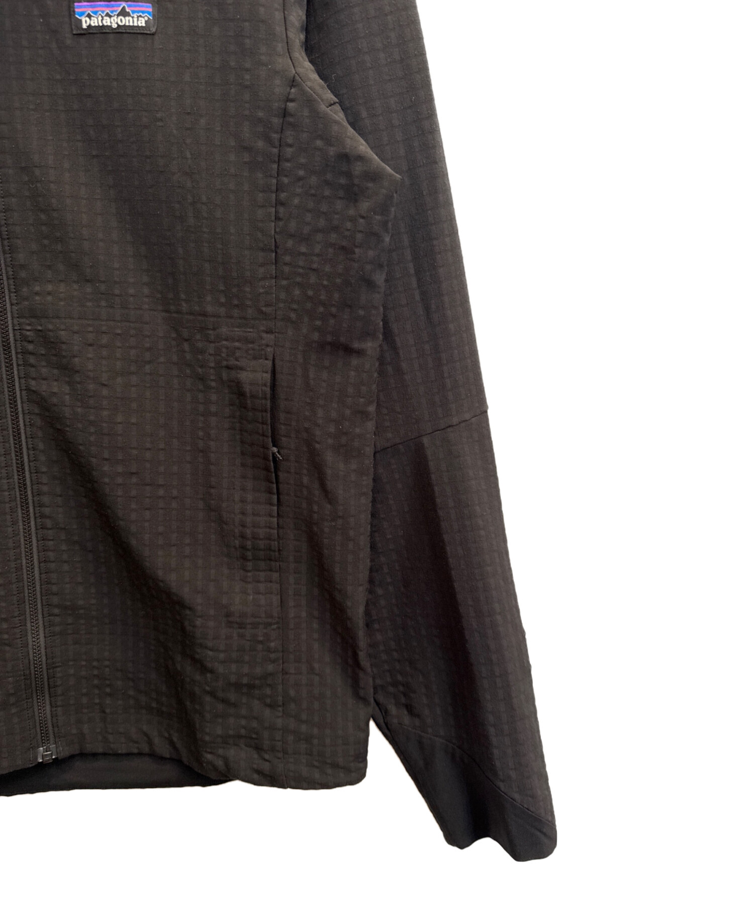 中古・古着通販】Patagonia (パタゴニア) R1 TECHFACE JACKET ブラック