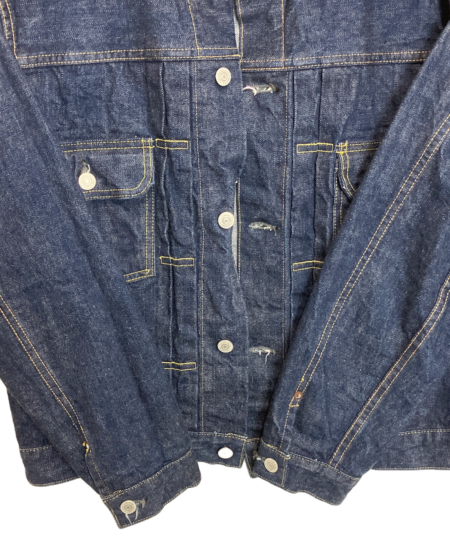 中古・古着通販】orSlow (オアスロウ) デニムジャケット インディゴ 