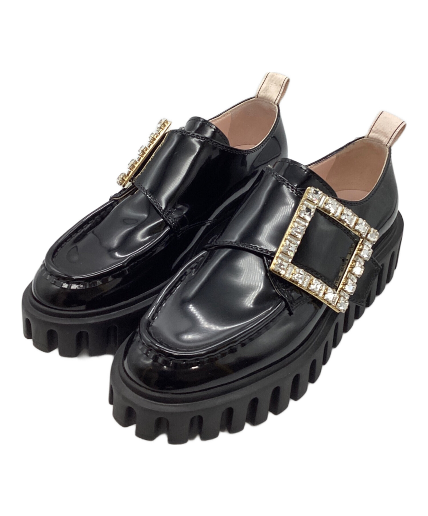 中古・古着通販】Roger Vivier (ロジェ ヴィヴィエ) ストラスバックル