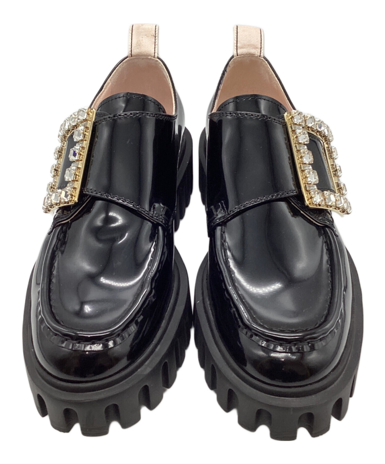 中古・古着通販】Roger Vivier (ロジェ ヴィヴィエ) ストラスバックル 